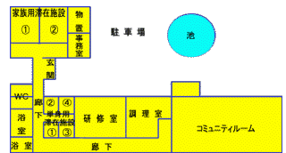 籠ふるさと塾の略図画像