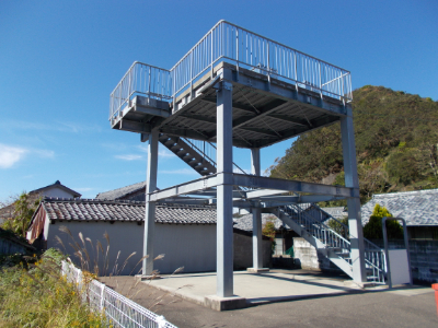 下里天満地区津波避難タワーの画像