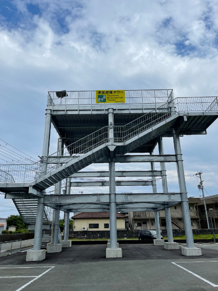 天満地区津波避難タワーの画像