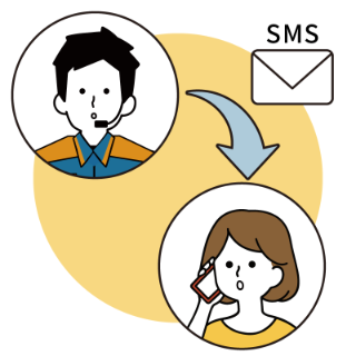 SNSを送信します